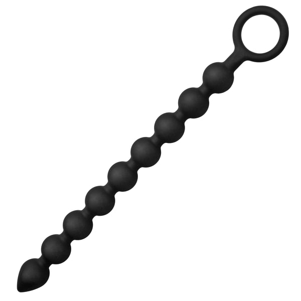 Pathicus Nine Bulb Silicone Anal Beads, Silicone