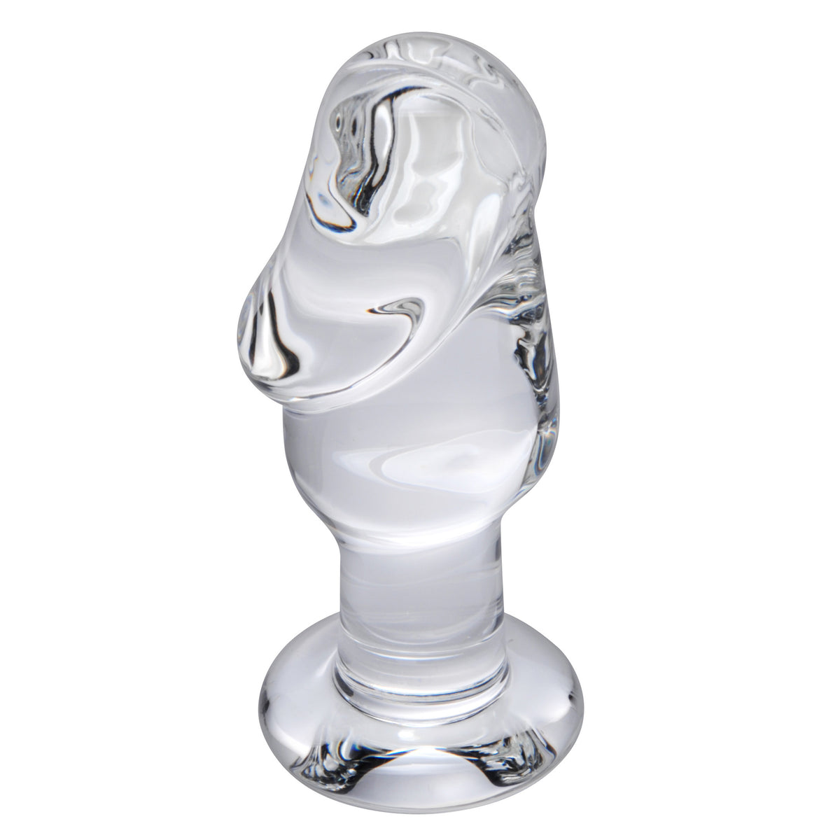 Asvini Glass Penis Anal Plug – butt plug, Glass (view 2)