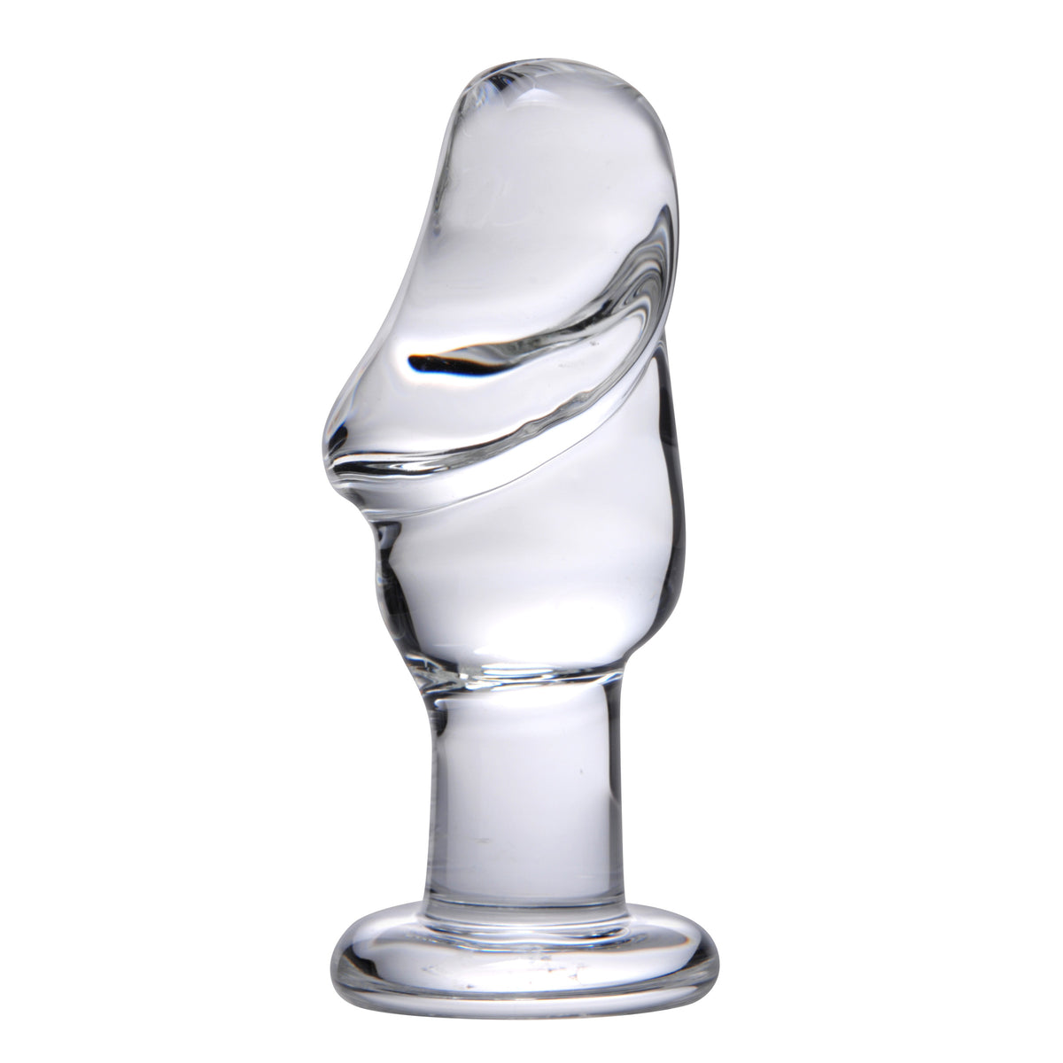 Asvini Glass Penis Anal Plug – butt plug, Glass