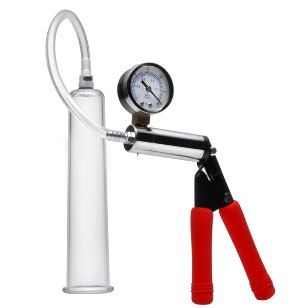 Deluxe Hand Pump Kit with 2 Inch Cylinder – penis pump and enhancer, Metal