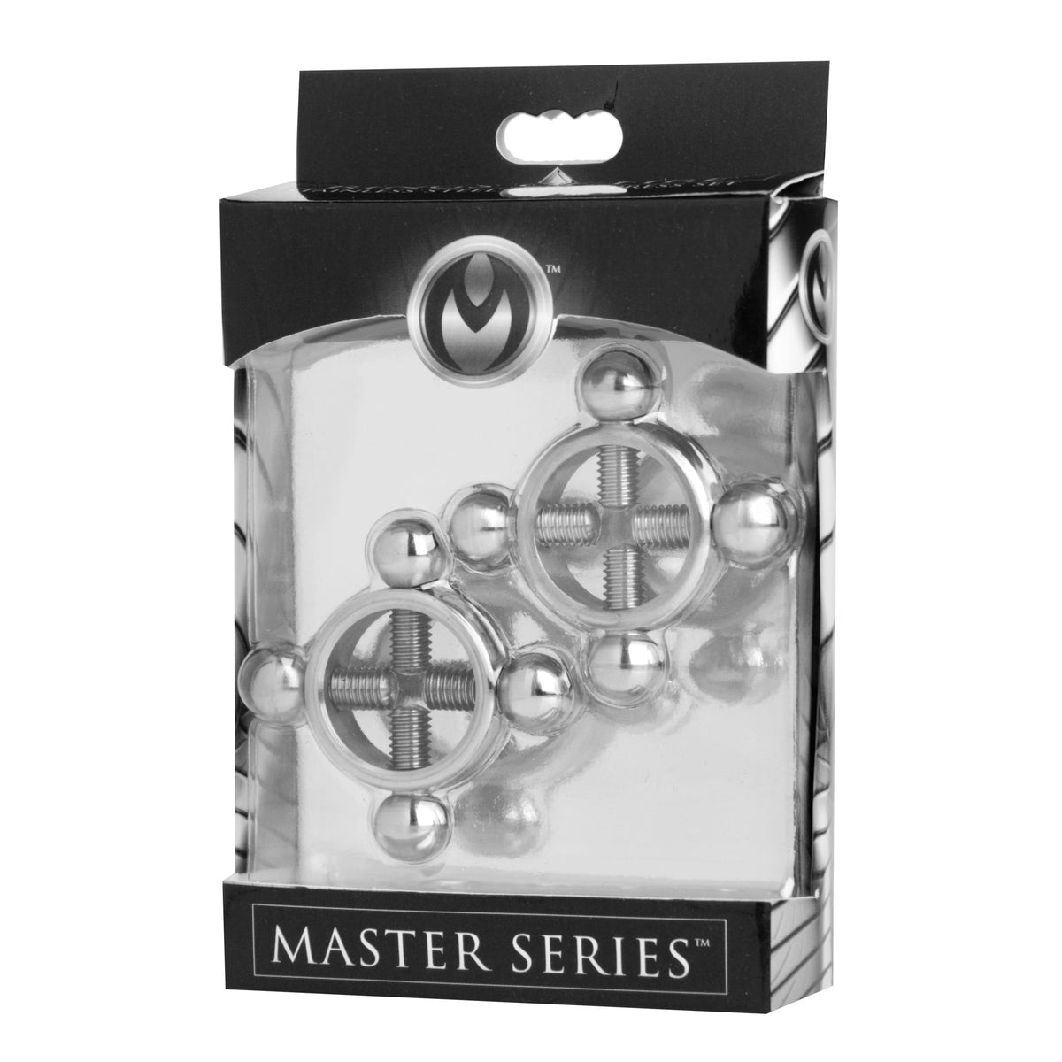 Stainless Steel Rings of Fire Nipple Press Set – nipple toy, Metal (view 4)
