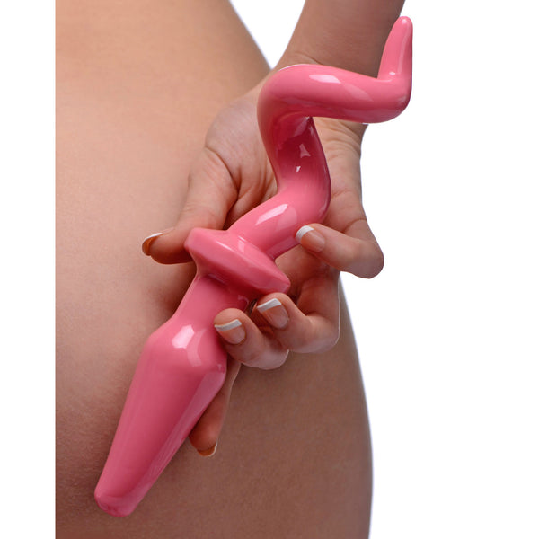 Piggy Tail Anal Plug – butt plug, TPE