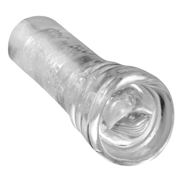 Lusty Lips See Through Masturbation Sleeve – masturbator, TPE