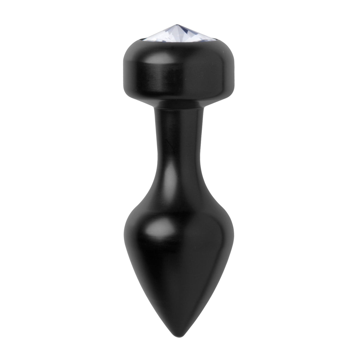 Spade Petite Jewel Aluminum Anal Plug – butt plug, Glass