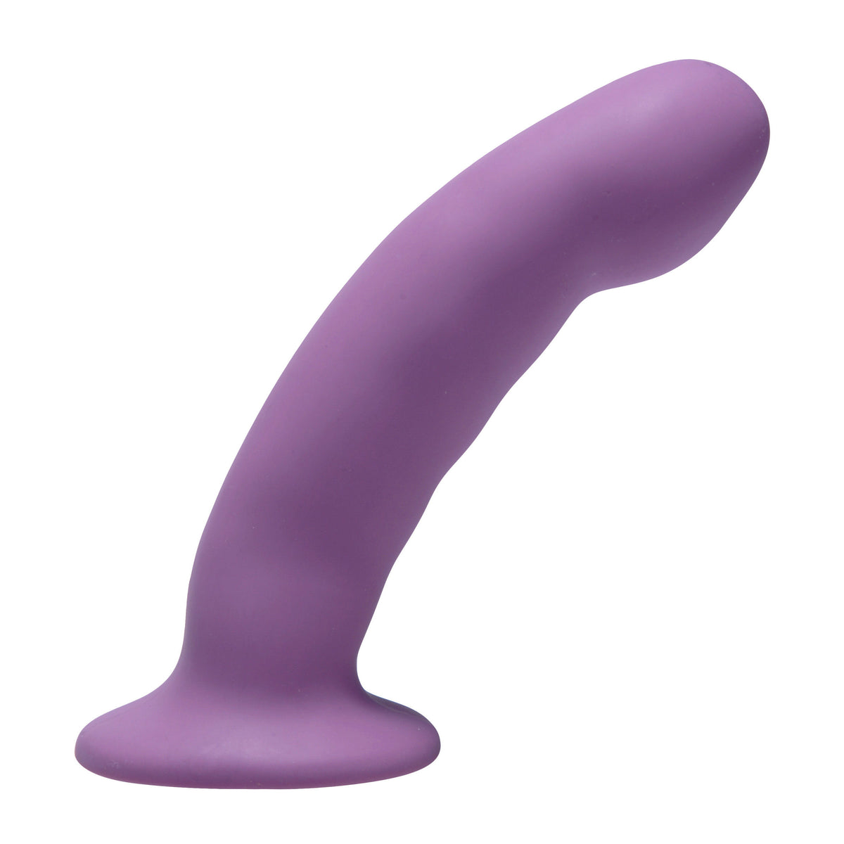 Curved Purple Silicone Strap On Harness Dildo – strap-on and harness, Silicone