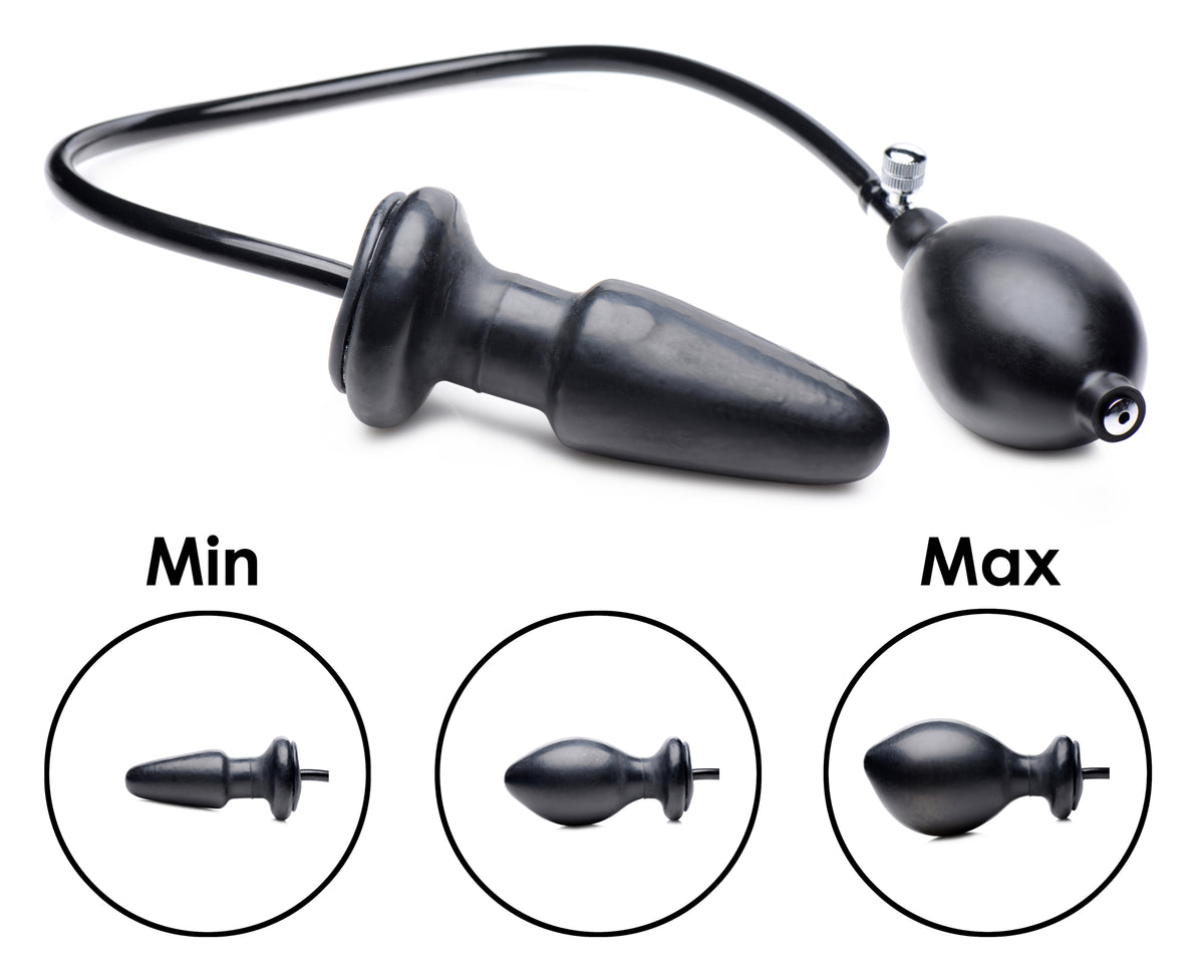 Expand Inflatable Anal Plug – butt plug, rubber