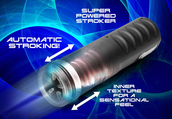 Master-Bot Super Powered Automatic Stroker – masturbator, TPE