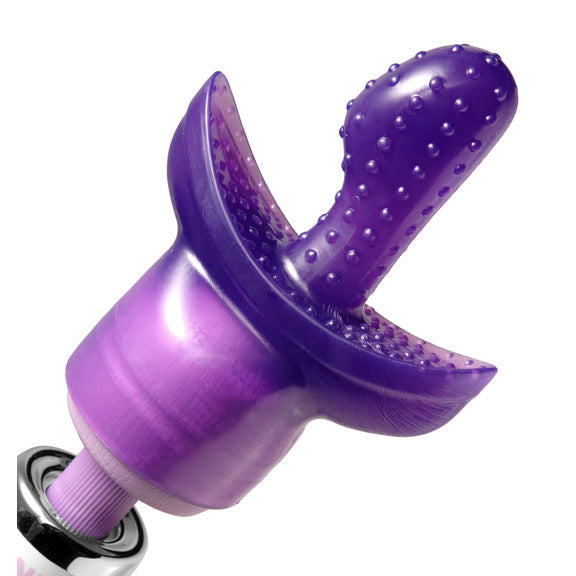 G Tip Wand Massager Attachment- Purple, TPE