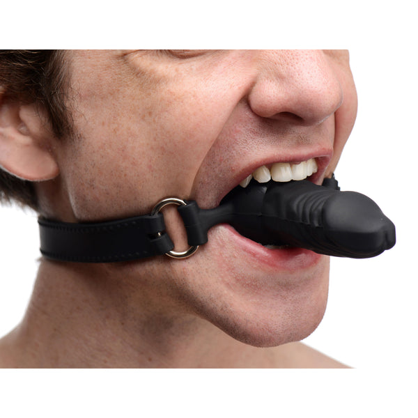 Suppressor Silicone Face Banger Gag, Silicone
