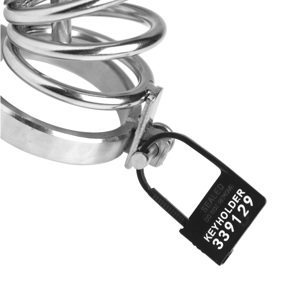 Keyholder 10 Pack Numbered Plastic Chastity Locks – chastity device, ABS plastic (view 2)