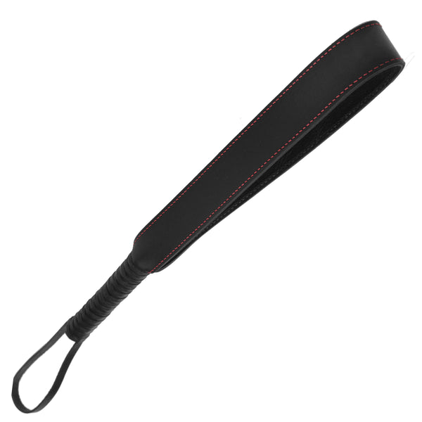 Looped Leather Slapper – impact play, Leather