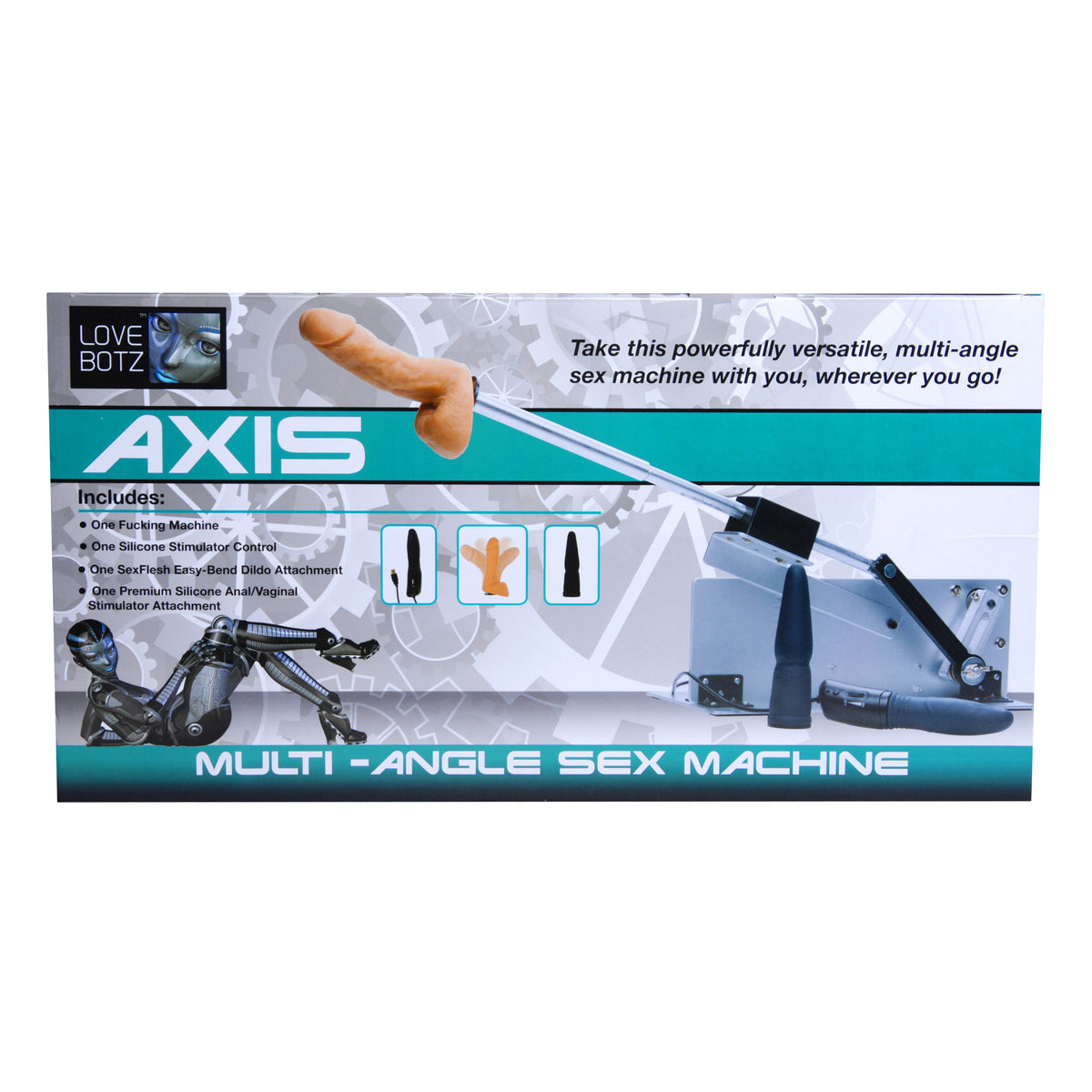 Axis Multi-Angle Sex Machine, Silicone (view 5)