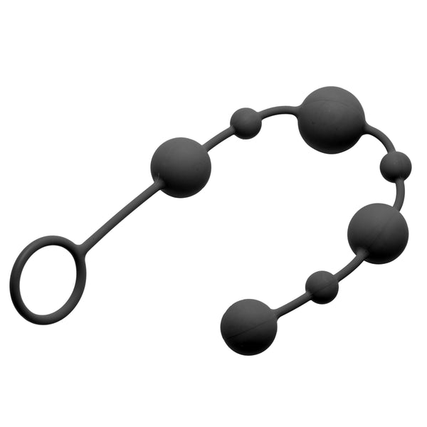 Linger Graduated Silicone Anal Beads, Silicone