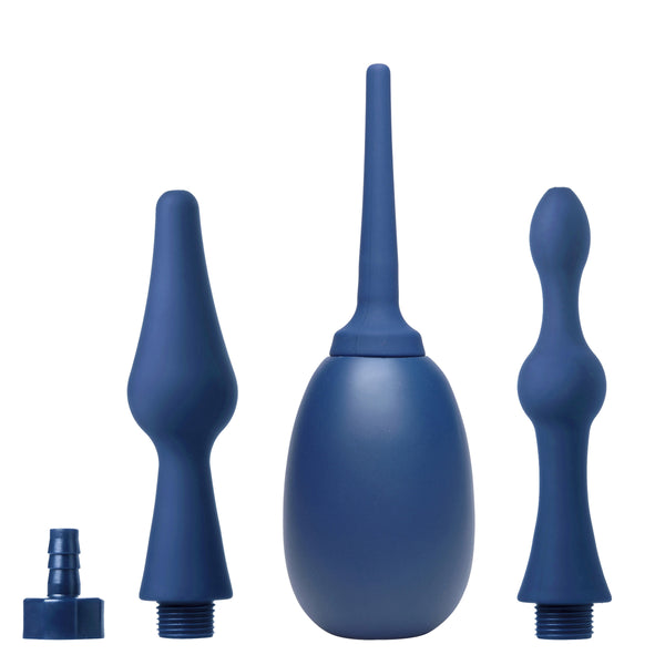 Flex Tip Silicone Attachment Kit with 8 oz Enema Bulb – enema and douche