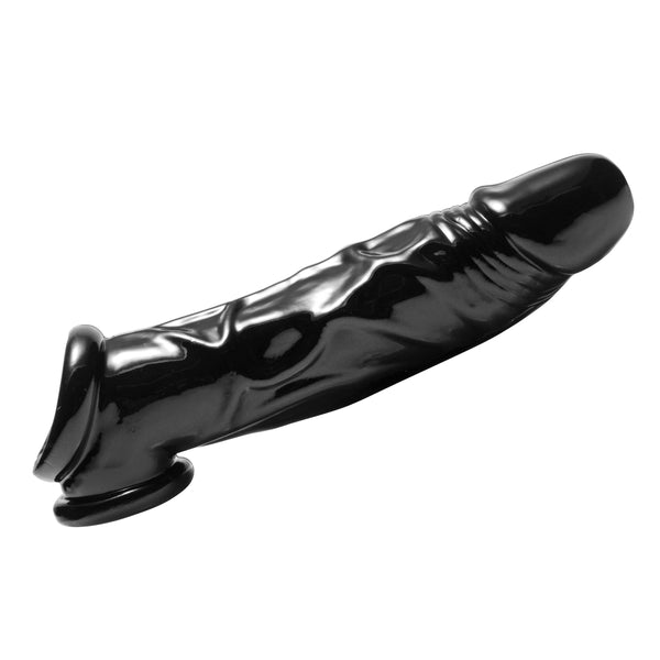 Fuk Tool Penis Sheath and Ball Stretcher – cock ring, TPE