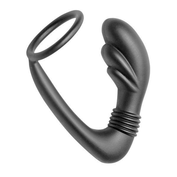 Cobra Silicone P-Spot Massager and Cock Ring – prostate massager, Silicone