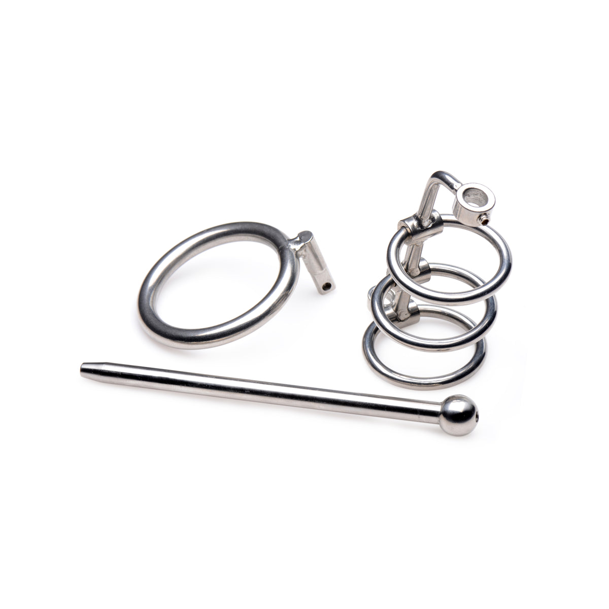 Gates of Hell Stainless Steel Adjustable Cum Through Sound Cage (view 2)