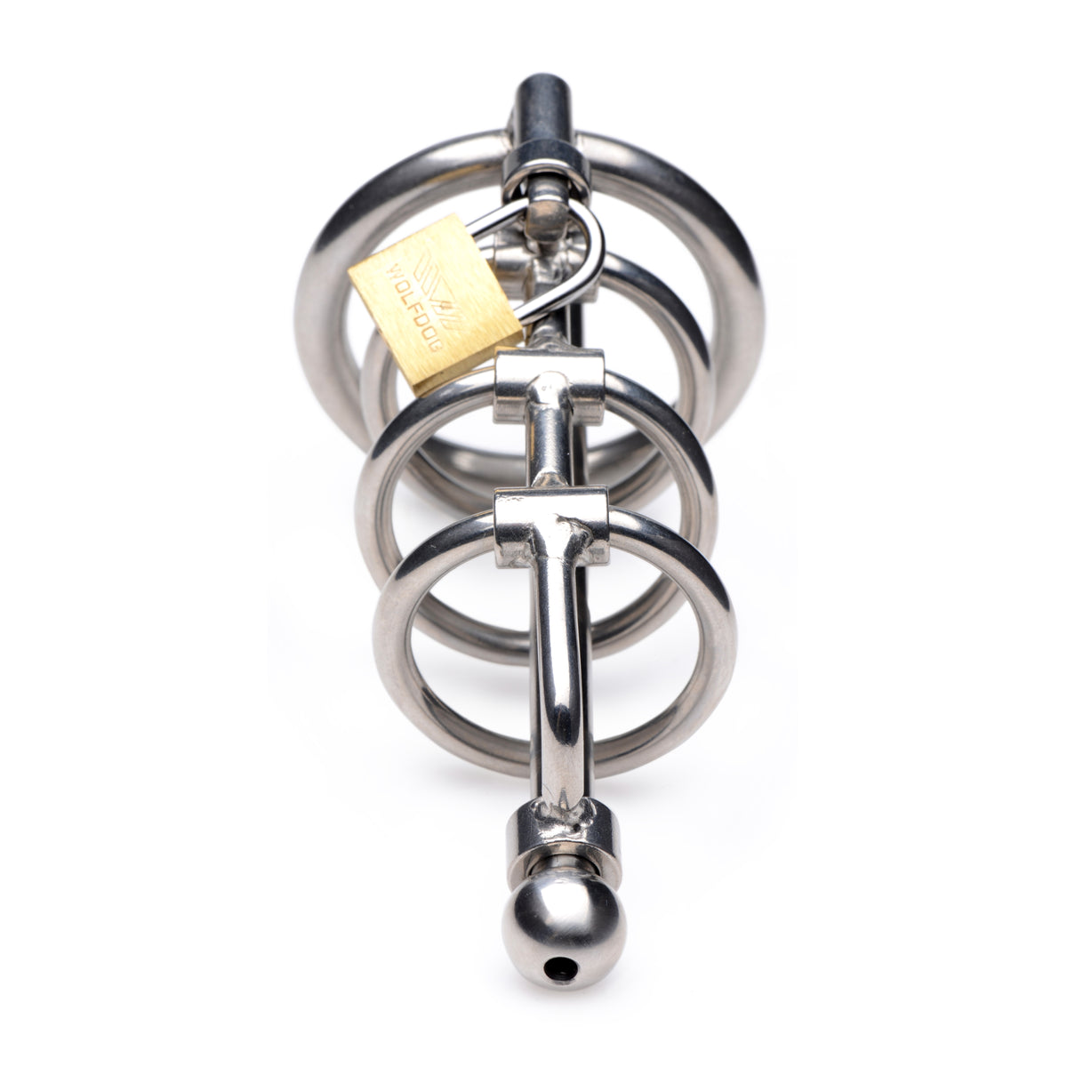 Gates of Hell Stainless Steel Adjustable Cum Through Sound Cage (view 6)