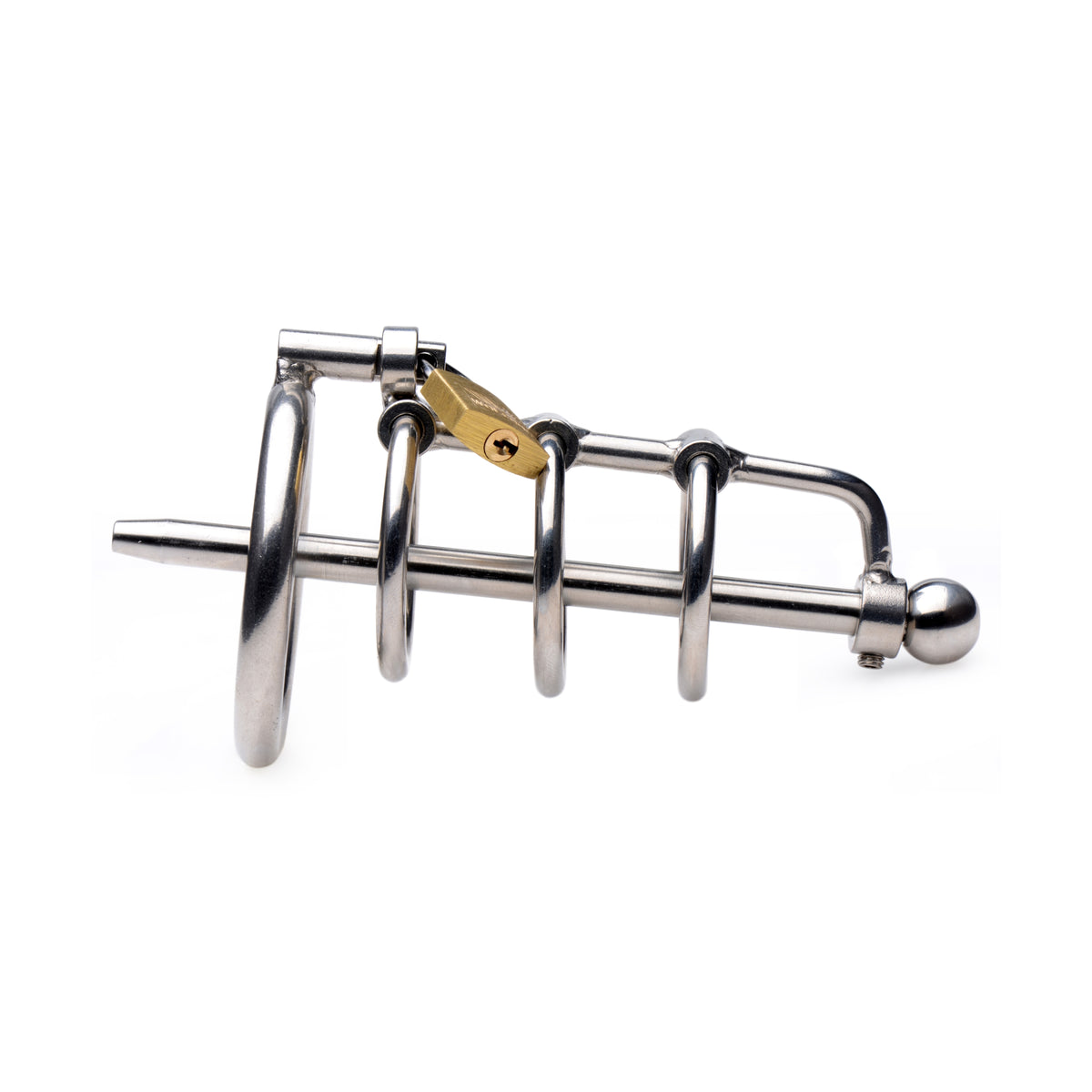 Gates of Hell Stainless Steel Adjustable Cum Through Sound Cage (view 5)