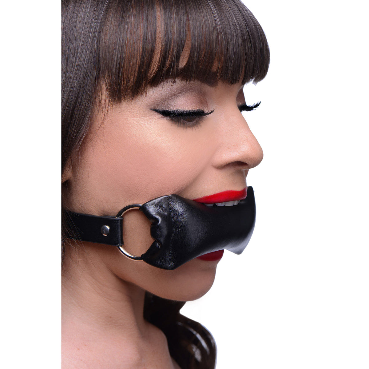 Padded Pillow Mouth Gag, Metal (view 2)