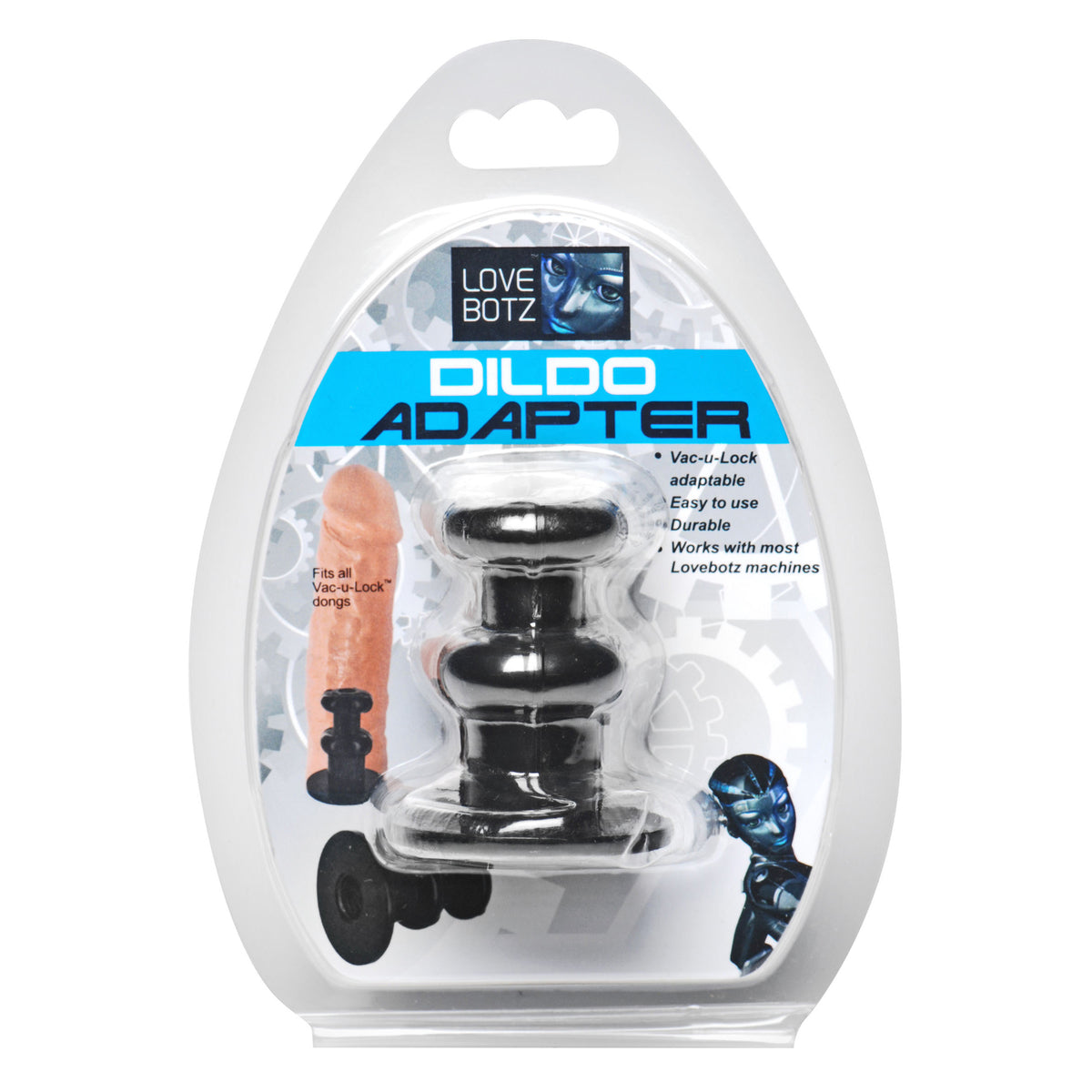 Sex Machine Dildo Adapter Attachment, ABS plastic (view 5)