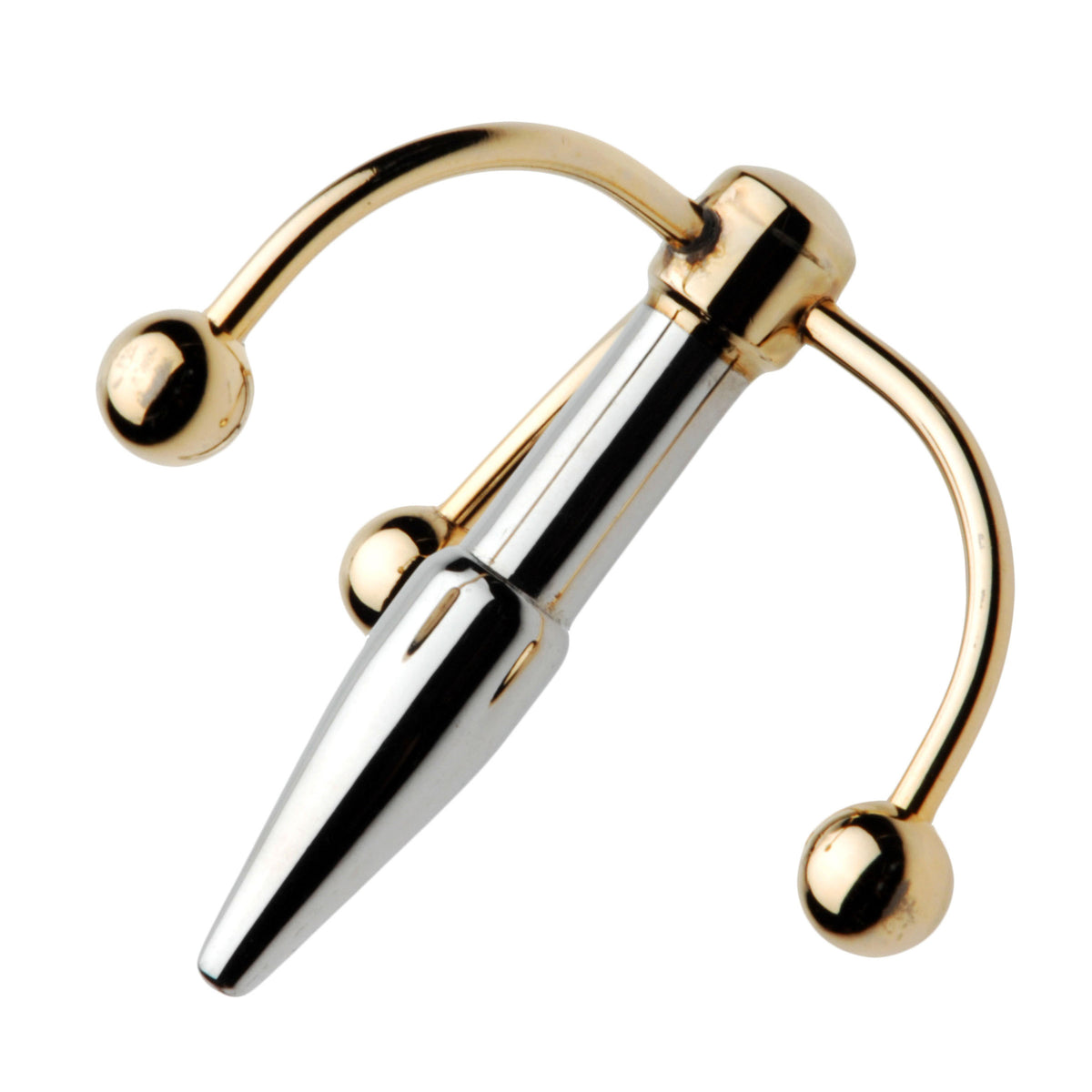 Golden Claw Head Urethral Plug – butt plug, Metal (view 2)