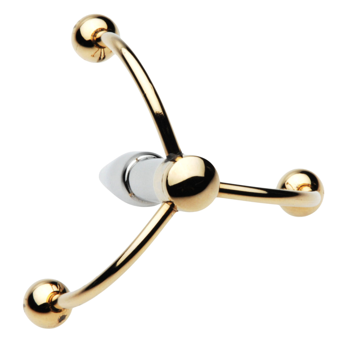 Golden Claw Head Urethral Plug – butt plug, Metal (view 3)