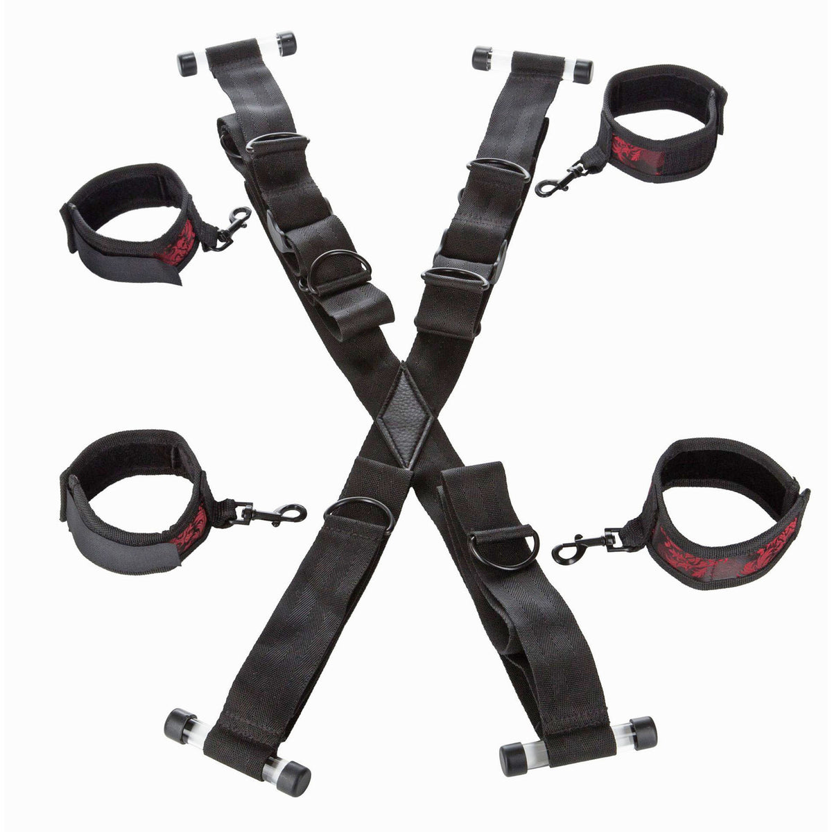 Scandal Over the Door Bondage Cross – restraints and cuffs, Metal (view 4)