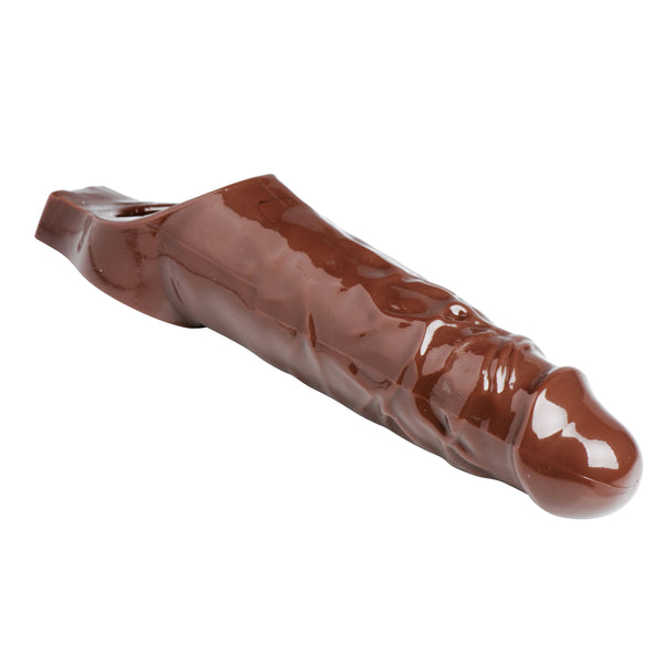 Really Ample Penis Enhancer Sheath- Brown – penis pump and enhancer, TPE