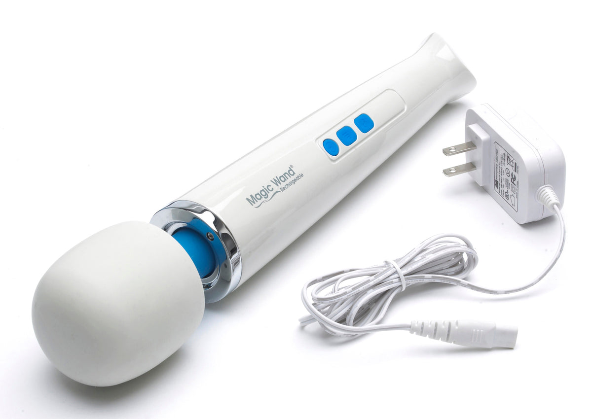 Wand Rechargeable Personal Massager – wand massager, Silicone (view 4)