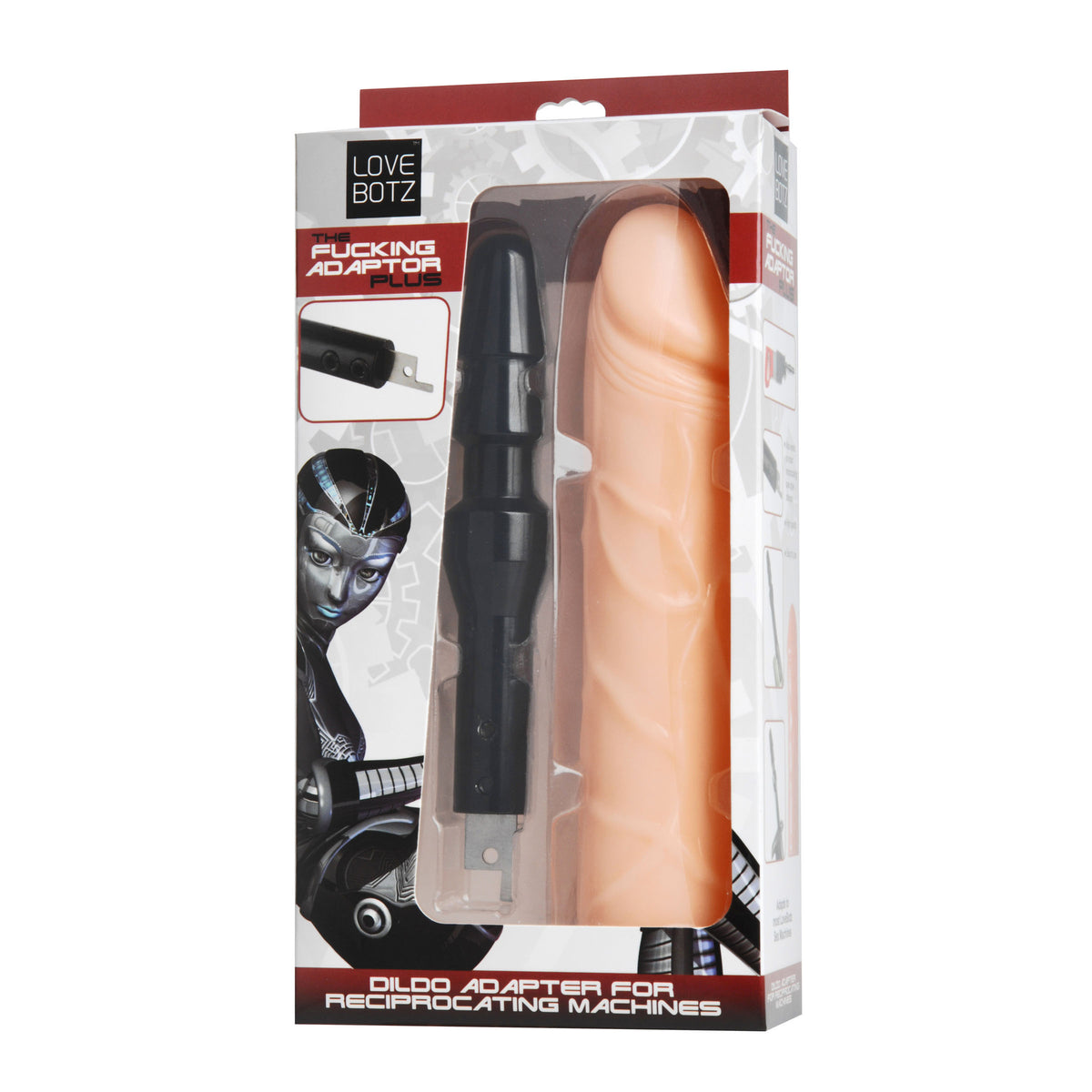 The Fucking Adapter Plus with Dildo, Metal (view 5)