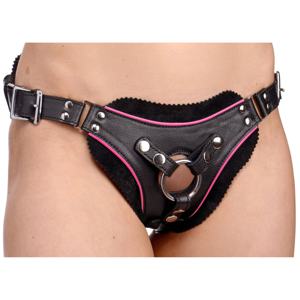 Flamingo Low Rise Strap On Harness – strap-on and harness, Metal