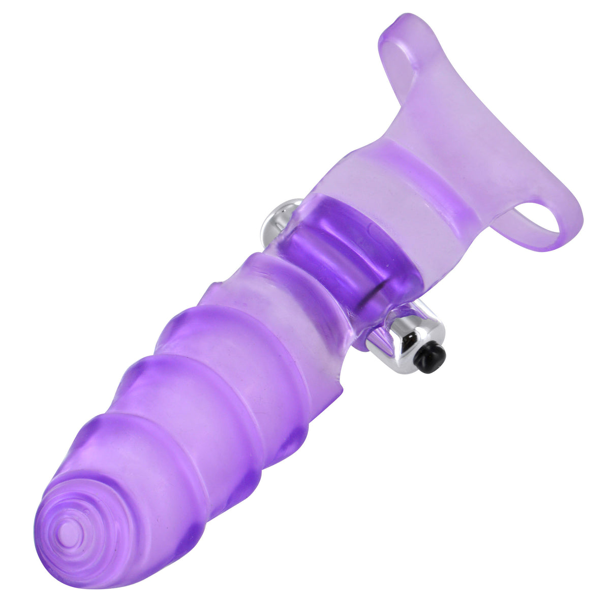 Double Finger Banger Vibrating G-Spot Glove – vibrator, TPE (view 2)
