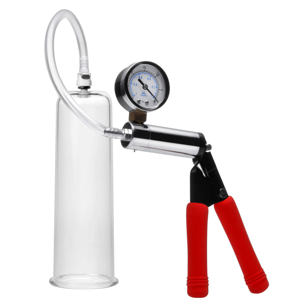 Cock and Ball Deluxe Penis Pumping Kit – cock ring, Metal