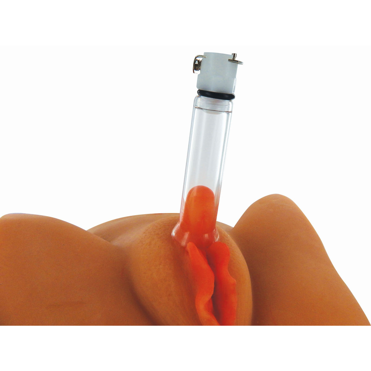 Clitoral Pumping System with Detachable Acrylic Cylinder – penis pump and enhancer, PVC (view 4)