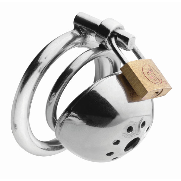 Solitary Extreme Confinement Cage – chastity device, Metal