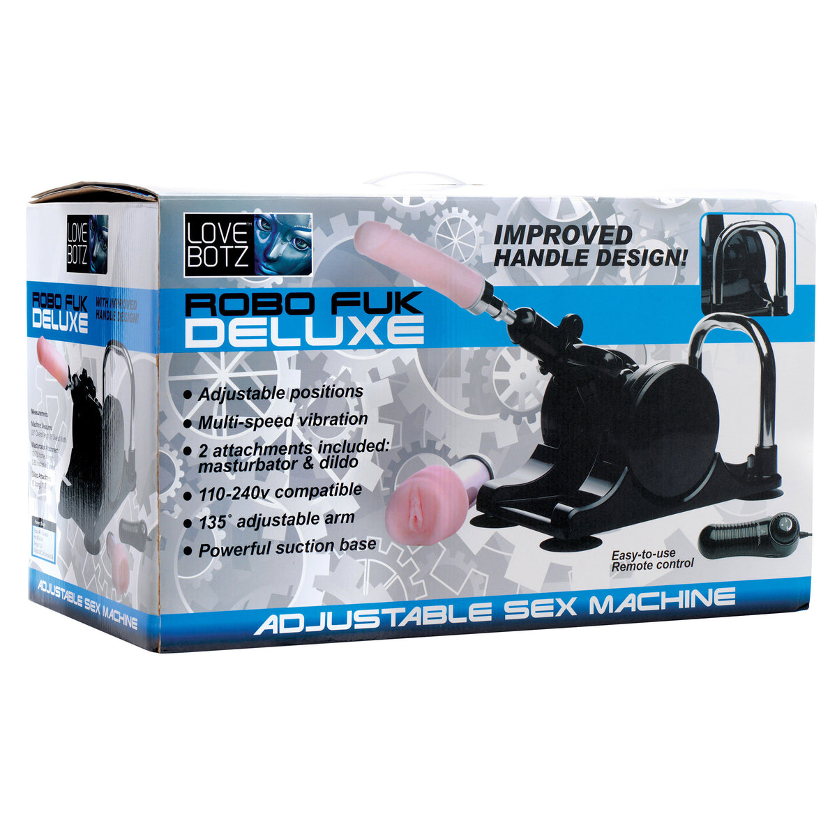LoveBotz Robo Fuk Deluxe Adjustable Sex Machine, Metal (view 7)