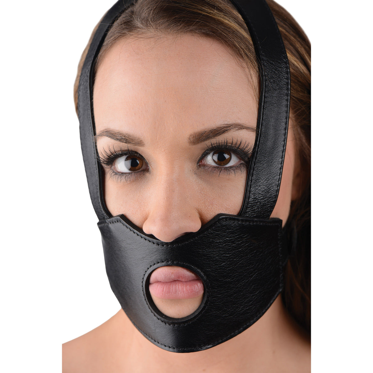 Face Fuk II Dildo Face Harness – strap-on and harness, Metal (view 2)