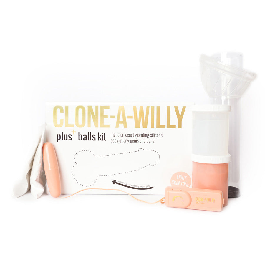 Clone-A-Willy Plus Balls Kit – dildo, Silicone (view 2)