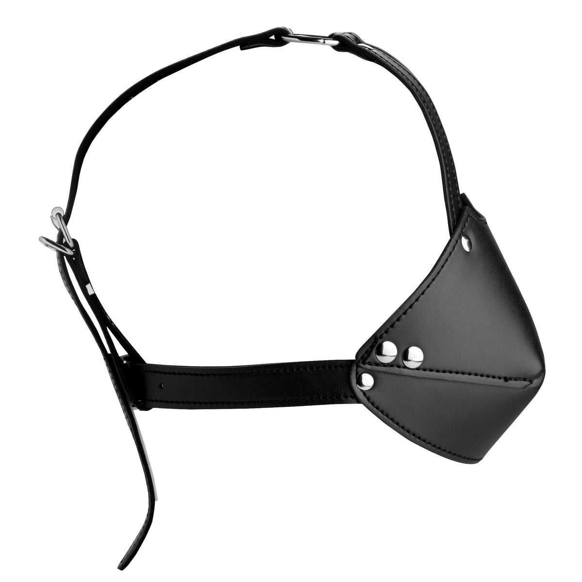 Mouth Harness with Ball Gag, Metal (view 3)