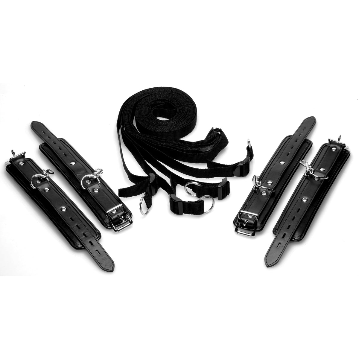 Deluxe Bed Restraint Kit – restraints and cuffs, Metal (view 5)