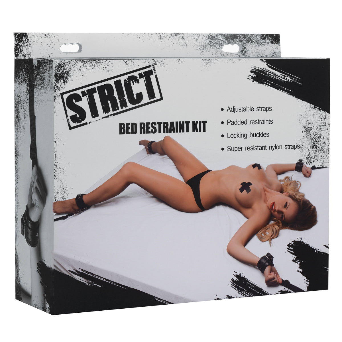 Deluxe Bed Restraint Kit – restraints and cuffs, Metal (view 6)