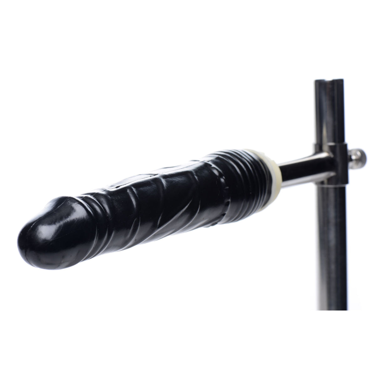 Imprisoned Metal Stockade with Dildo, Metal (view 8)