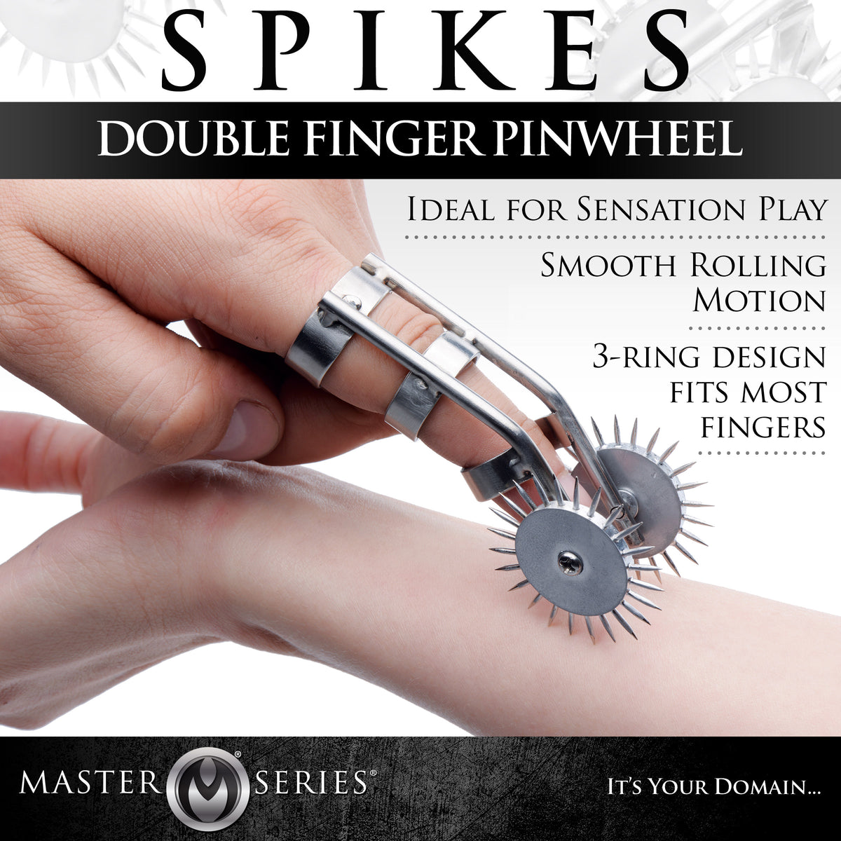 Spikes Double Finger Pinwheel (view 2)