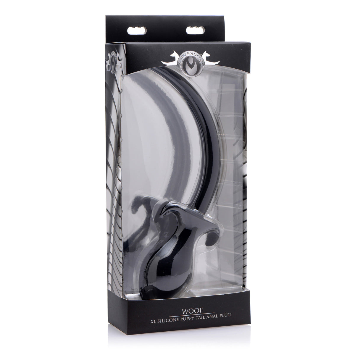 Woof XL Silicone Puppy Tail Butt Plug, Silicone (view 3)