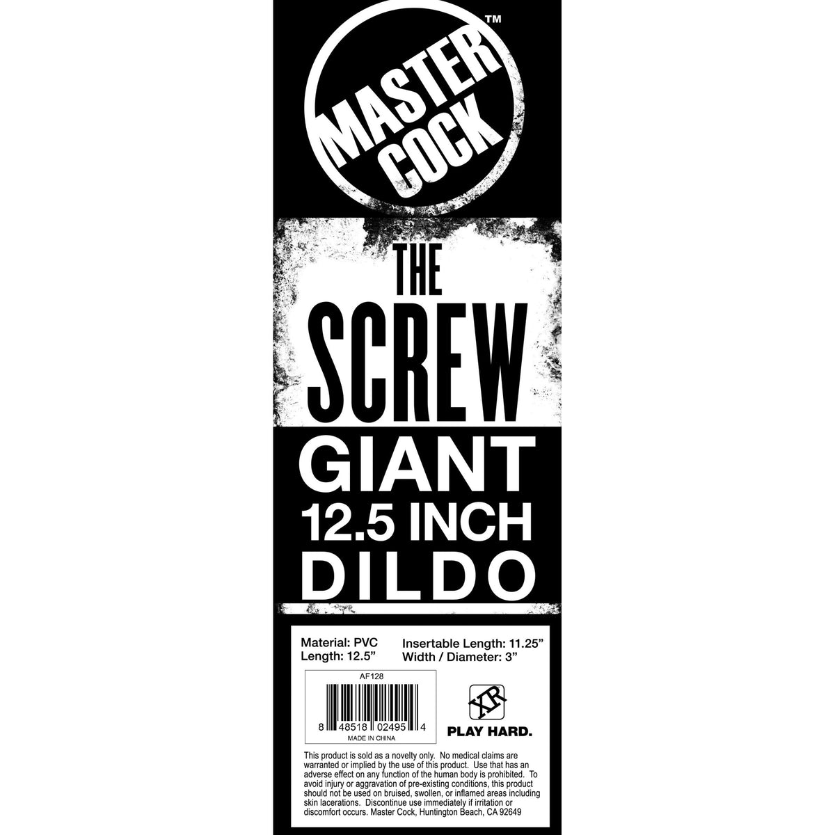 The Screw Giant 12.5 inch Dildo, PVC (view 10)