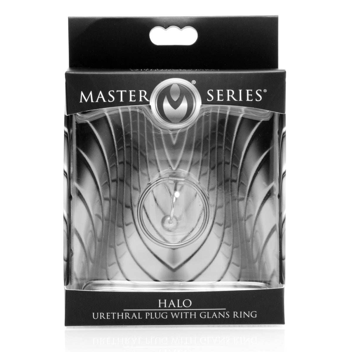 Halo Urethral Plug With Glans Ring – butt plug, Metal (view 3)