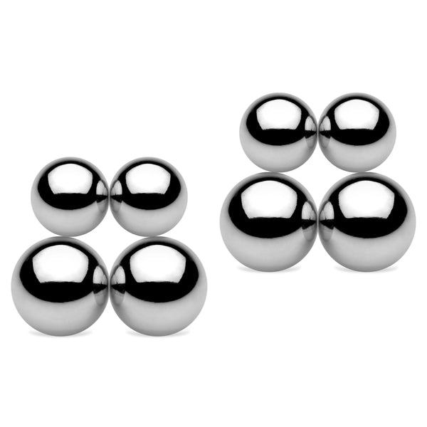 Magnus Magnetic Orbs Ultimate Set – nipple toy, Metal