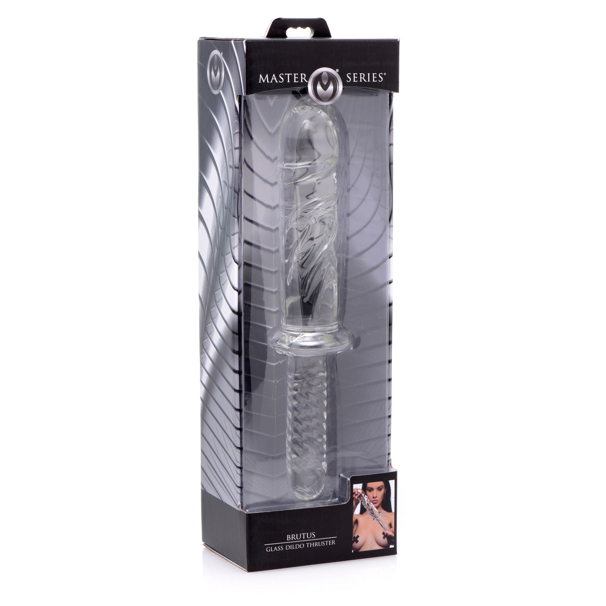 Brutus Glass Dildo Thruster, Glass (view 5)