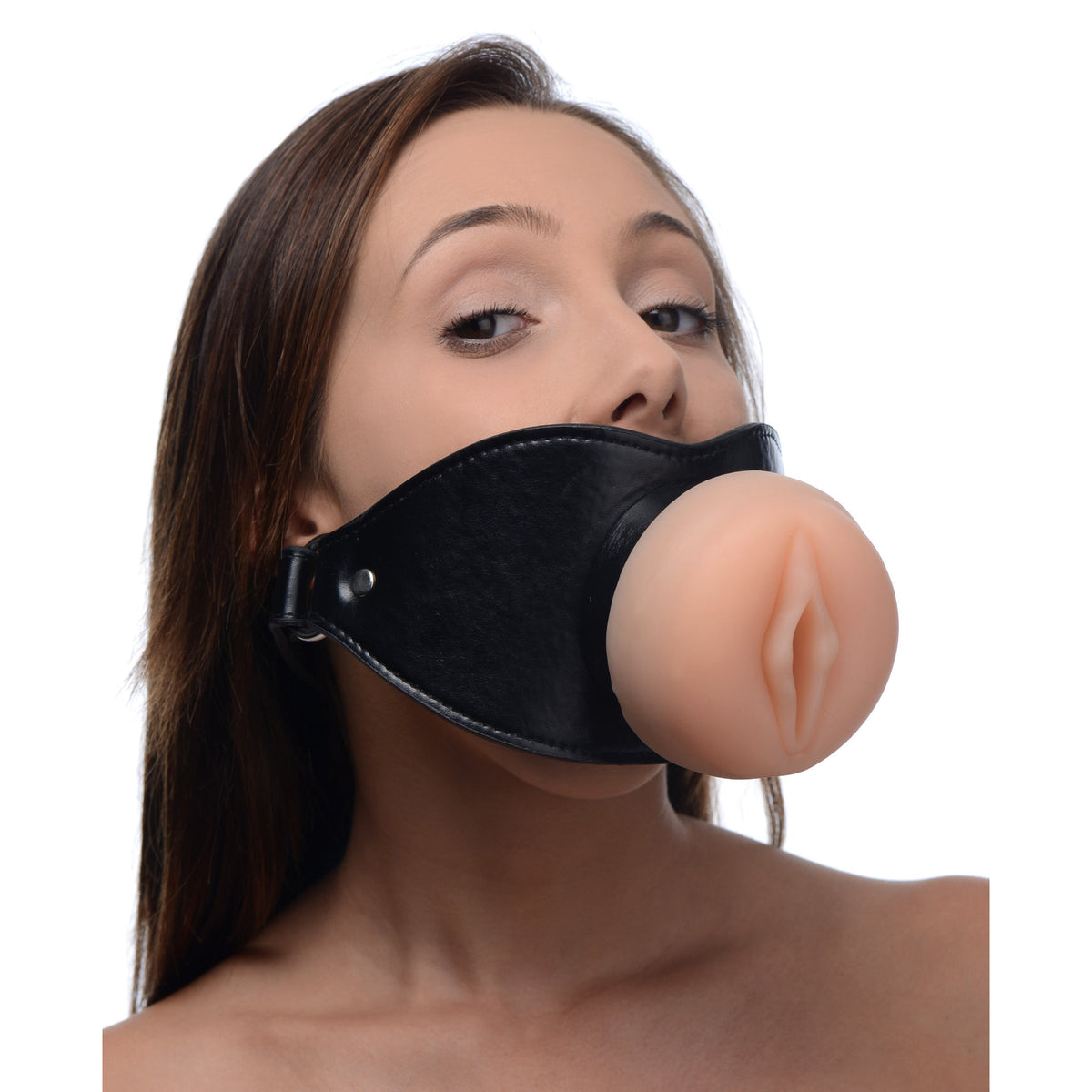Pussy Face Oral Sex Mouth Gag, TPE